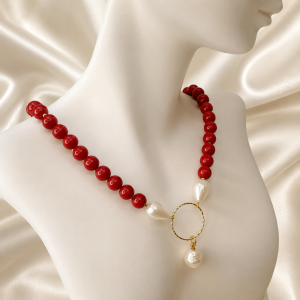 Colar Coral Elegance
